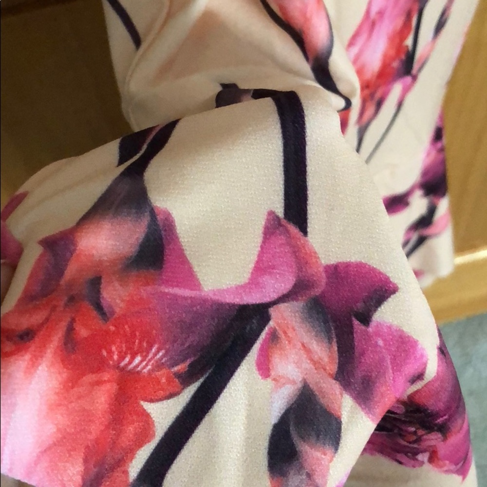 Asos Peach dress with floral print - Picture 5 of 6